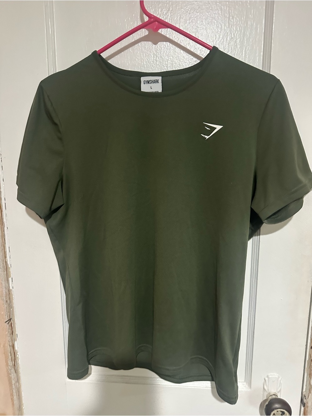 Gymshark Women's Olive Green Training Tee